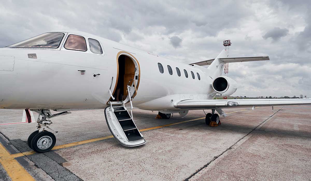 private jet in germany