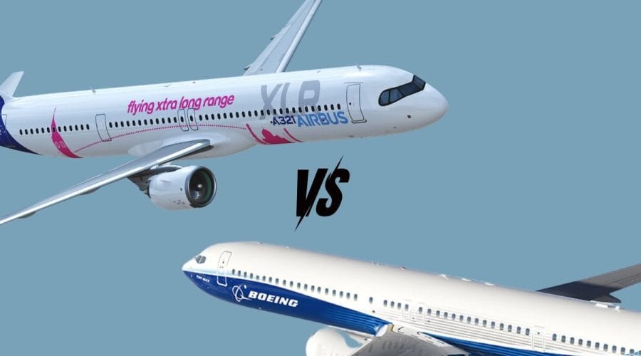 Airbus A321XLR vs. Boeing 737 MAX 10