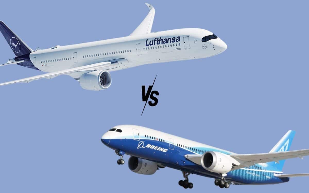 Boeing 787 Dreamliner vs Airbus A350