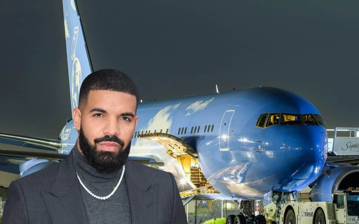 drake private plane