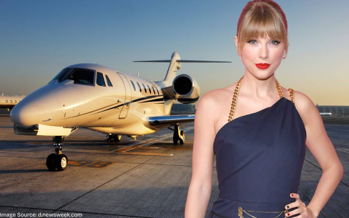 Taylor Swift's Private Jet Trips Creates Outrage: A Closer TikTok look |  #blux