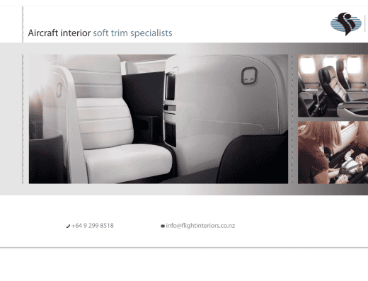 Picture of Flight Interiors company website