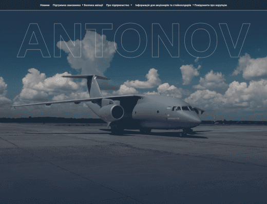 Picture of  company website