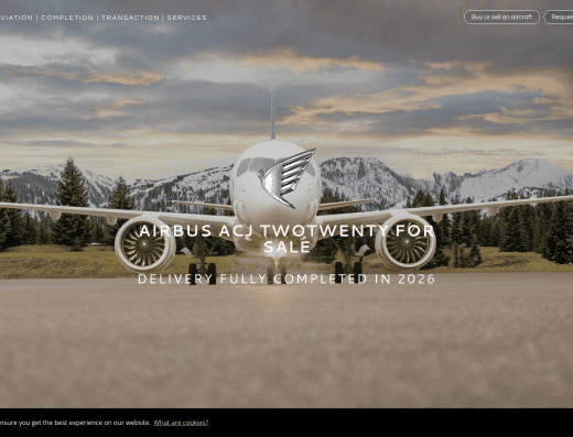 Picture of Comlux company website