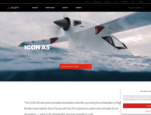 Picture of  company website