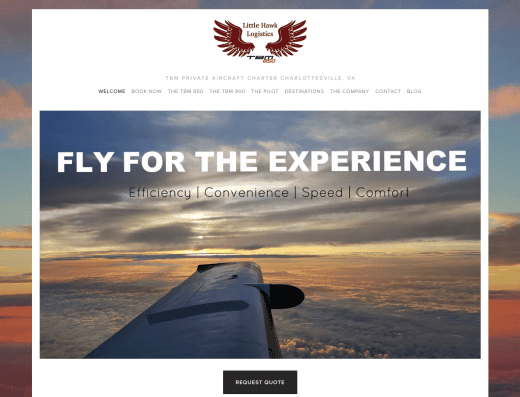 Picture of Little Hawk Logistics LLC company website