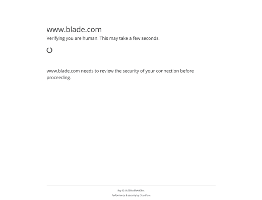 Picture of Blade company website