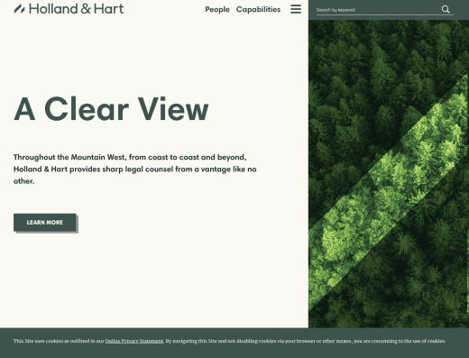 Picture of Holland & Hart LLP company website