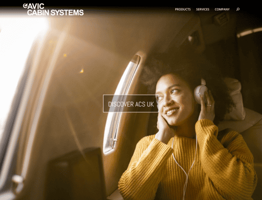 Picture of AIM Software company website