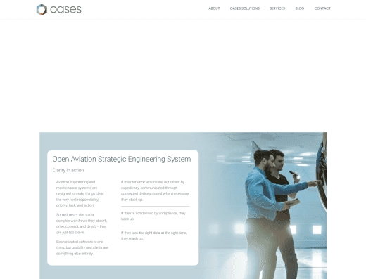 Picture of Commsoft (OASES) company website