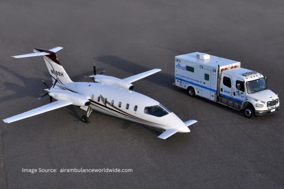 Airplane Medical Transport
