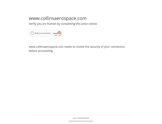 Picture of Collins Aerospace company website