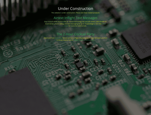 Picture of Flight Display Systems company website