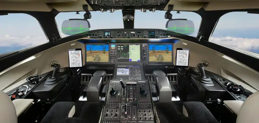 Gulfstream G800 vs Bombardier Global 7500: Which Ultra-Long-Range Jet Reigns Supreme? 8 Bombardier Global 7500 Vision Flight Deck