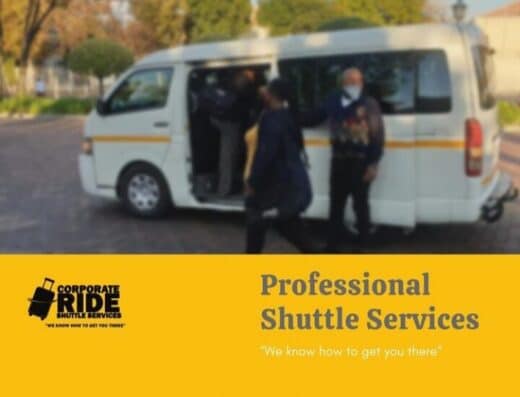 Corporate ride shuttle services