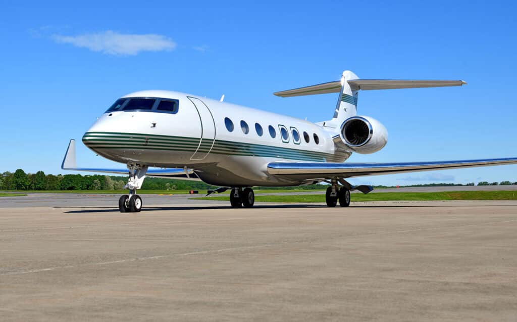 Cristiano Ronaldo's Gulfstream G650ER