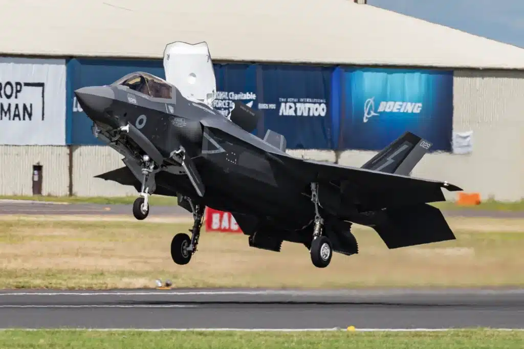 F-35 Among US Aircraft Damaged As Iran Conflict Exposes Military Aviation Risks 3 F-35A Lightning II stealth fighter jet on military airbase runway