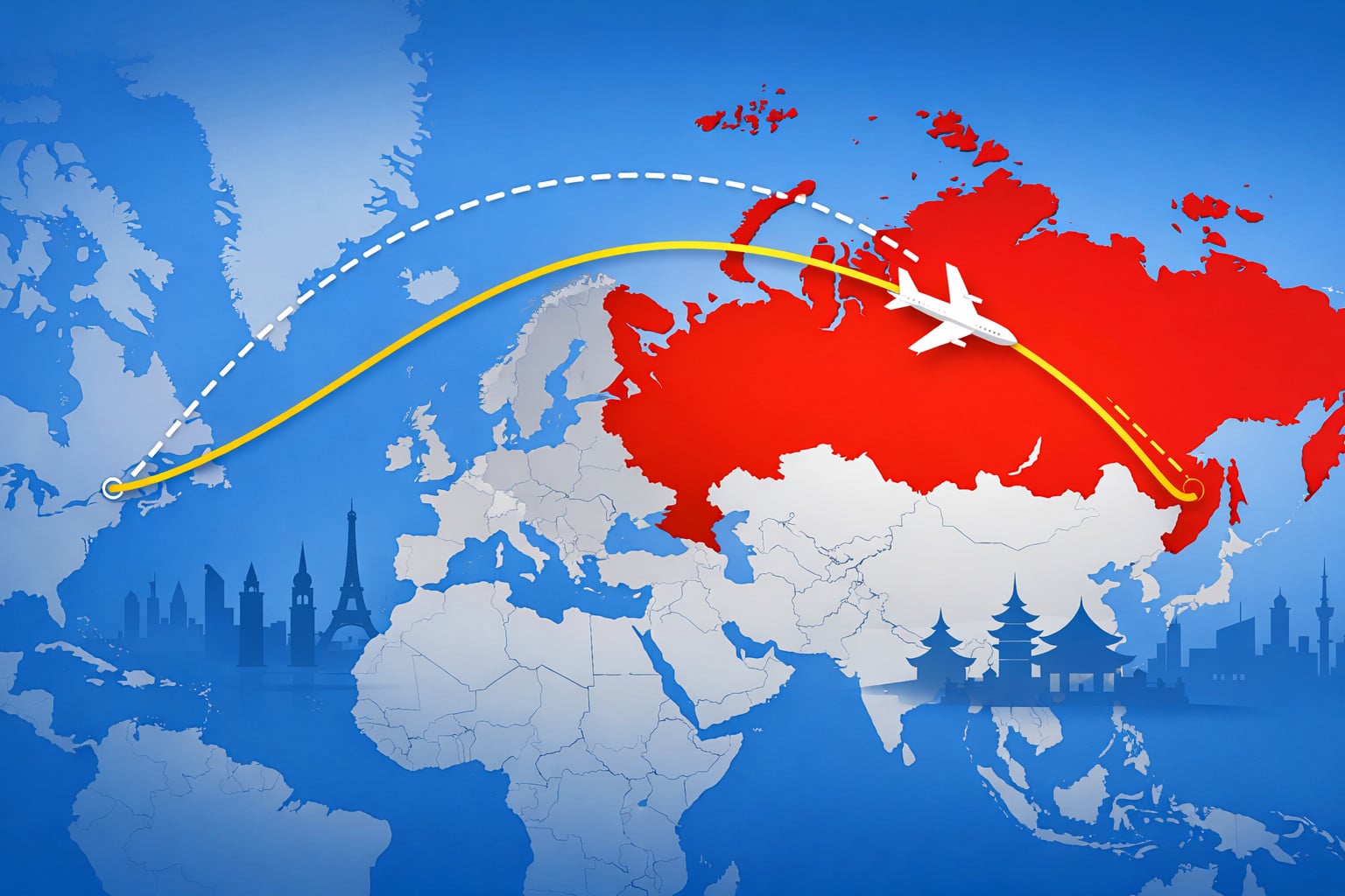 Why Airlines Are Avoiding Russian Airspace - And What It Means For Global Flights